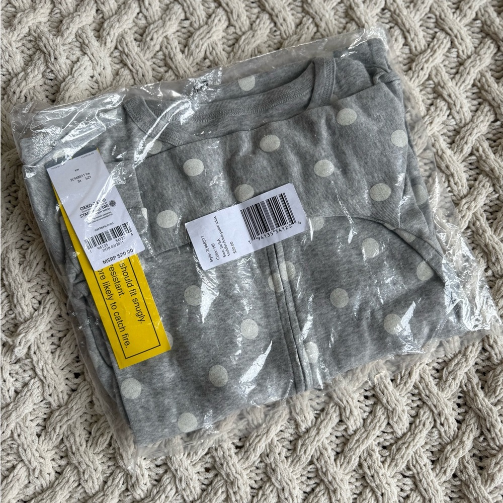 Carters 5T footed pajama